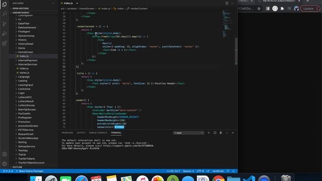 React native scroll view component with Parallax header #react-native-parallax-header смотреть онлайн