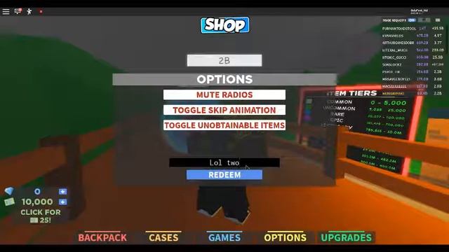 ALL CASE CLICKER CODES WORKING!(ROBLOX) смотреть онлайн