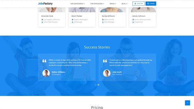 JobsFactory - Job Portal Multipage HTML5 Website Template by ZEMEZ - 53534 смотреть онлайн
