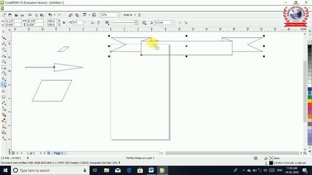 Tool Bar in CorelDraw X5 in hindi (Part 5) ||full tutorial in Hindi|| ||Episode NO.72|| смотреть онлайн