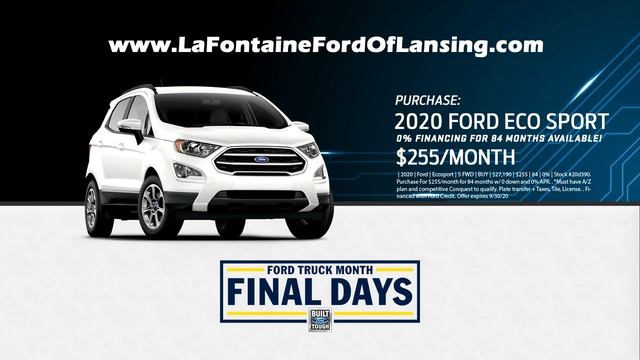 2020 Ford EcoSport • 0% APR for 84 months! смотреть онлайн