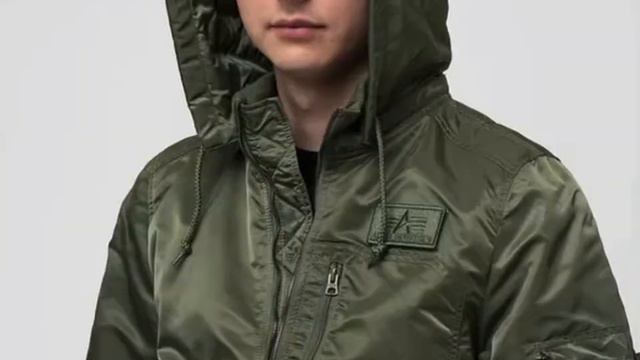 Alpha Industries MA-1 Hooded Rib Flight Jacket (AliExpress)