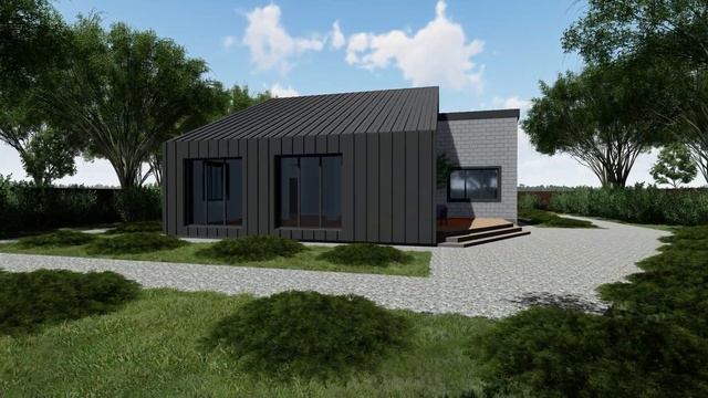 2021.02.25 домик из керамзитобетонных блоков "Инноблок" смотреть онлайн