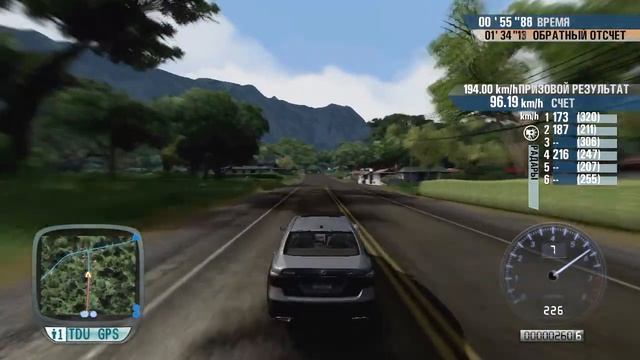 TDU - Lexus LS 600h L, F3 - Удачный день