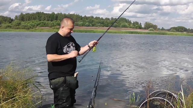 Рыбалка на яузском водохранилище, июль 2015 смотреть онлайн