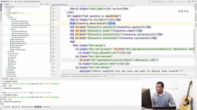 Part 41 - Fetch Data From Spring API and Display in Angular UI смотреть онлайн