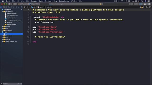 SwiftUI and Firebase tutorial, coffee App 43 of 51 смотреть онлайн