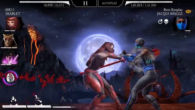 Kosplay Jacqui Briggs Week Challenge || Hard_Mode (Mortal Kombat Mobile) смотреть онлайн