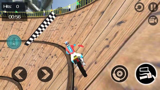 GAME MOTOR RODA GILA - Well Of Death Bike Stunts - Android Gameplay 2019 смотреть онлайн