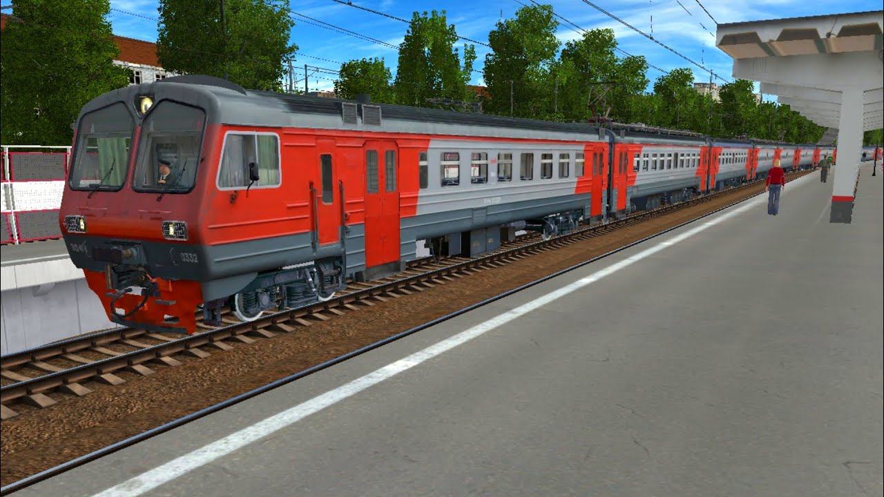 Trainz 2012.Горьковское Направление МЖД #Trainz_2012 смотреть онлайн