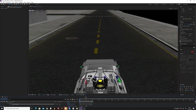 Quick VFX tutorial // How to create BACK TO THE FUTURE scenes in After effects with Element 3D смотреть онлайн