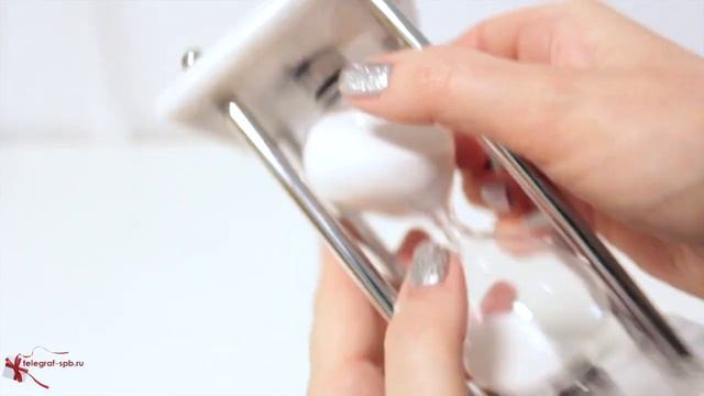 Мраморные песочные часы на 15 минут