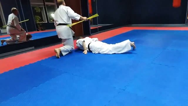 Упражнение с палкой для начальной наработки техники Nikajo смотреть онлайн