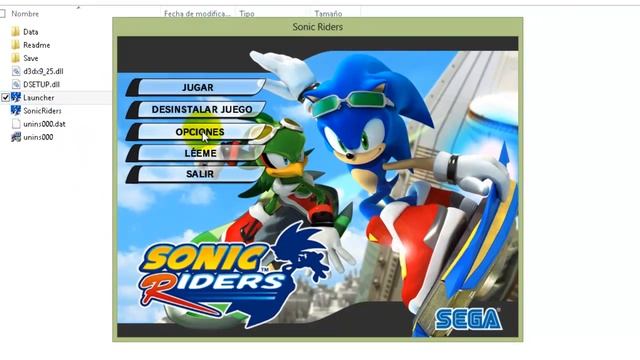 (HD) Como instalar Sonic Rider PC 1 link (Español Full) 32-64 bits смотреть онлайн