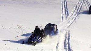 Сани для снегохода