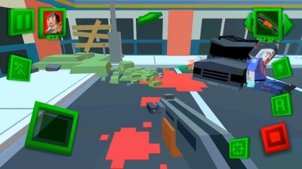 СПРЯТАЛСЯ НА КРЫШЕ ОТ ЗОМБИ - Игра ZIC : Zombies in City # 2