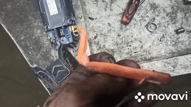 ушм125 Dexter сломали клавишу выключателя. смотреть онлайн