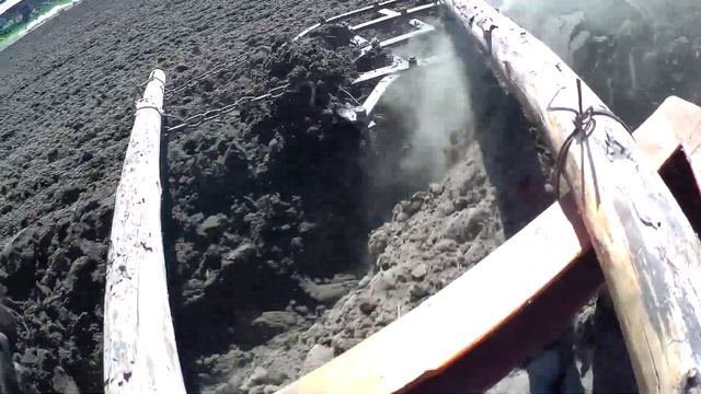Плуг с бороной для минитрактора Часть 1 смотреть онлайн