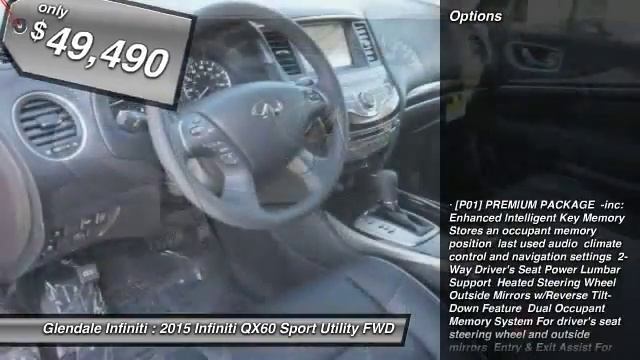 2015 Infiniti QX60 G21289 смотреть онлайн
