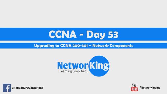 200-301 Cisco Training 2020 - Day 53 - Network Components - Free CCNA смотреть онлайн