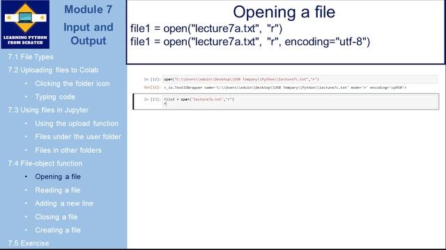 Data Analytics with Python for beginner: Input and Output (7/18) смотреть онлайн