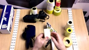 Маркировка товара ручным аппликатором этикеток TOWA APN 60  Как заправить аппликатор