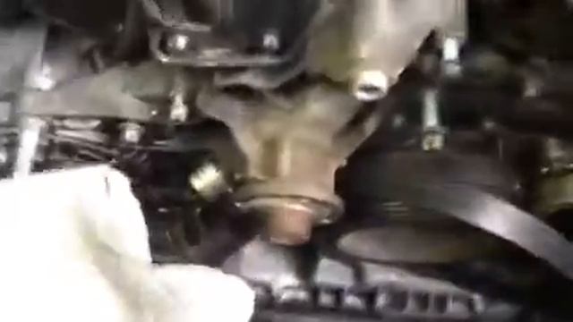 Water Pump Job Mercedes E320 V-6