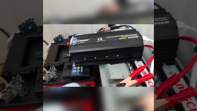 Китайский инвертор LVYUAN 2600 и кофеварка 800Вт смотреть онлайн