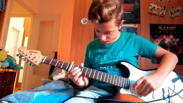 THEguitarGIO - sing me to sleep (cover elettric guitar Song) смотреть онлайн