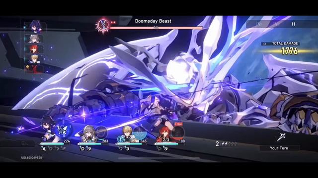 【Honkai: Star Rail】Doomsday Beast Boss Fight ft Seele/Bronya/Gepard/Himeko смотреть онлайн