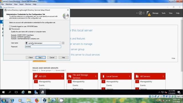 how to install and configure AD LDS in windows server 2016 смотреть онлайн