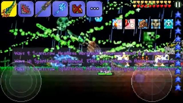 Terraria Ios Pumpkin Moon Event Complete! Second On Youtube!