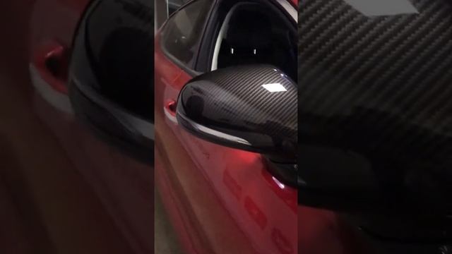 Аквапринт Kia Stinger. Зеркала под карбон смотреть онлайн