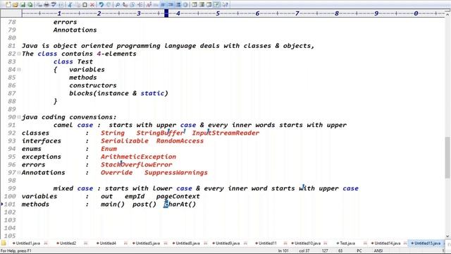 CORE JAVA + ADV. JAVA tutorials || Demo - 3 || by Mr. Ram On 06-05-2021 @8PM IST смотреть онлайн
