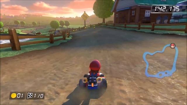 Mario Kart 8 Mod - Exploring Moo Moo Meadows (Disabling Boundaries) смотреть онлайн