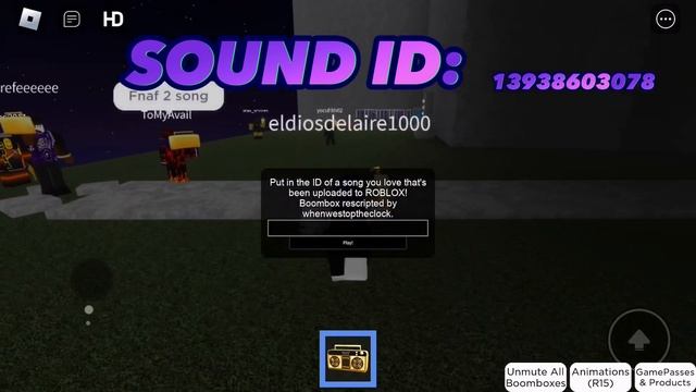 Megalovania - Roblox boombox id смотреть онлайн