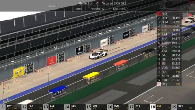 Assetto Corsa GT3 - международный чемпионат / Автодром Монца 2016/ Logitech G27 смотреть онлайн