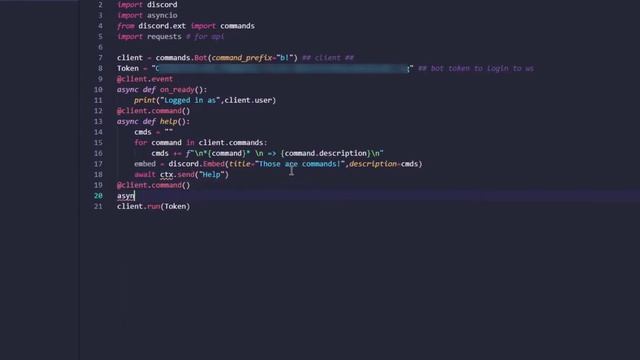 How to make a discord bot on python #1 Creating bot смотреть онлайн