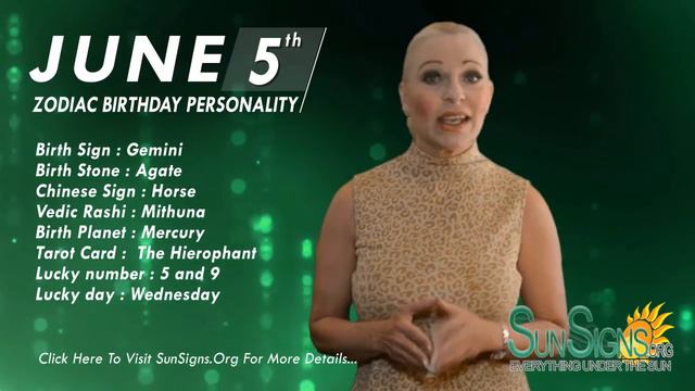 June 5th Zodiac Horoscope Birthday Personality - Gemini - Part 2 смотреть онлайн