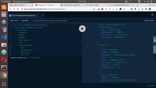 Gestion de Talentos Graphql Laravel UNMSM смотреть онлайн
