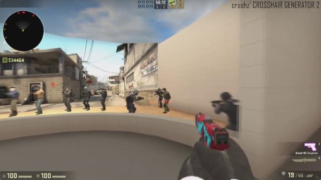 Как Убрать прицел в кс го? Настройки прицела! смотреть онлайн