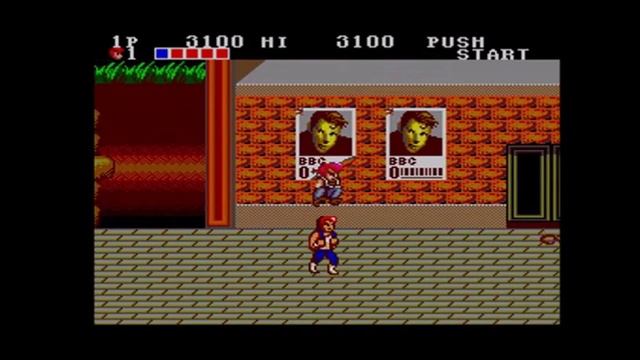 DOUBLE DRAGON (Sega Master System Gameplay Sample) смотреть онлайн