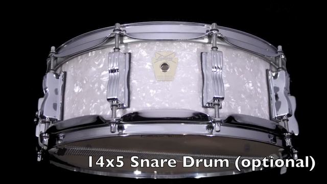 Ludwig Classic Maple Drum Set - White Marine Pearl (22" Bass Drum) смотреть онлайн