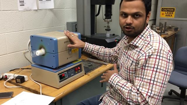 Heat treatment tube furnace (OTF-1200X) programming guide by Arpit Sethi in WSU Research Lab. смотреть онлайн