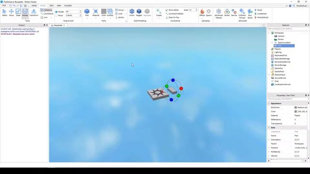 Уроки Roblox studio на русском №01 смотреть онлайн