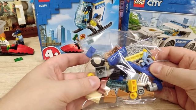 Обзор конструктора LEGO City Police 60241 Полицейский отряд с собакой смотреть онлайн