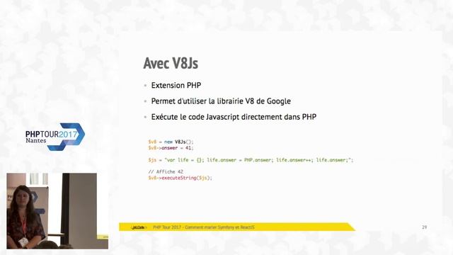 Comment marier Symfony et ReactJS ? Claire Coloma, Suzanne Favot - PHPTour 2017 Nantes смотреть онлайн