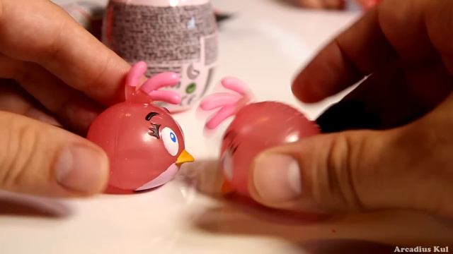 New Giant Angry Birds Surprise Egg made of Play Doh смотреть онлайн