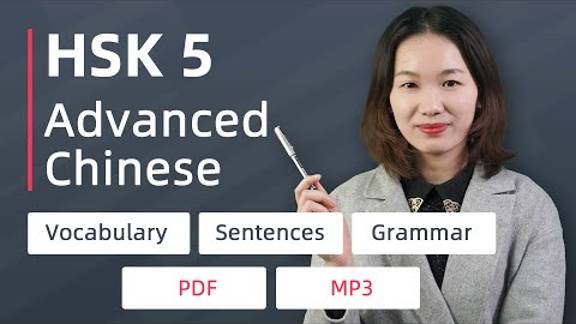 HSK 5 Advanced Chinese Vocabulary with Sentences and Grammar - HSK5 Vocabulary List - HSK5 Grammmar смотреть онлайн