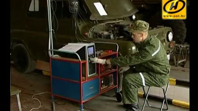 Как белорусские военные консервируют технику, видео смотреть онлайн